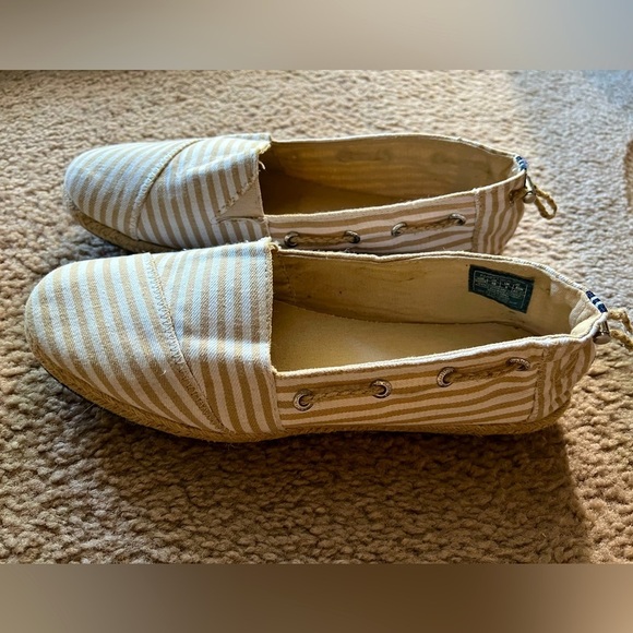 Nautica Shoes - Nautica Rudder Slip On Espadrille Canvass Shoes size 10